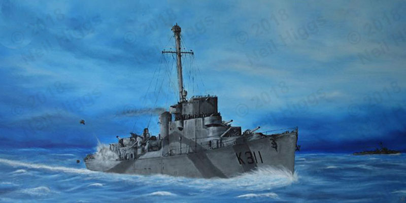 HMS Bazely - Lend-lease destroyer escort