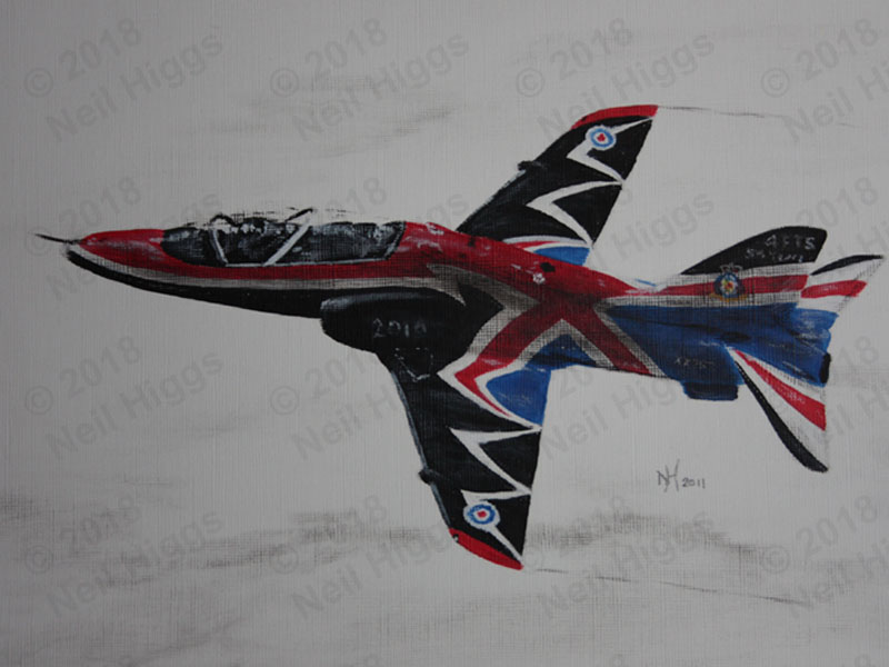 2011 RAF Display Hawk T1A