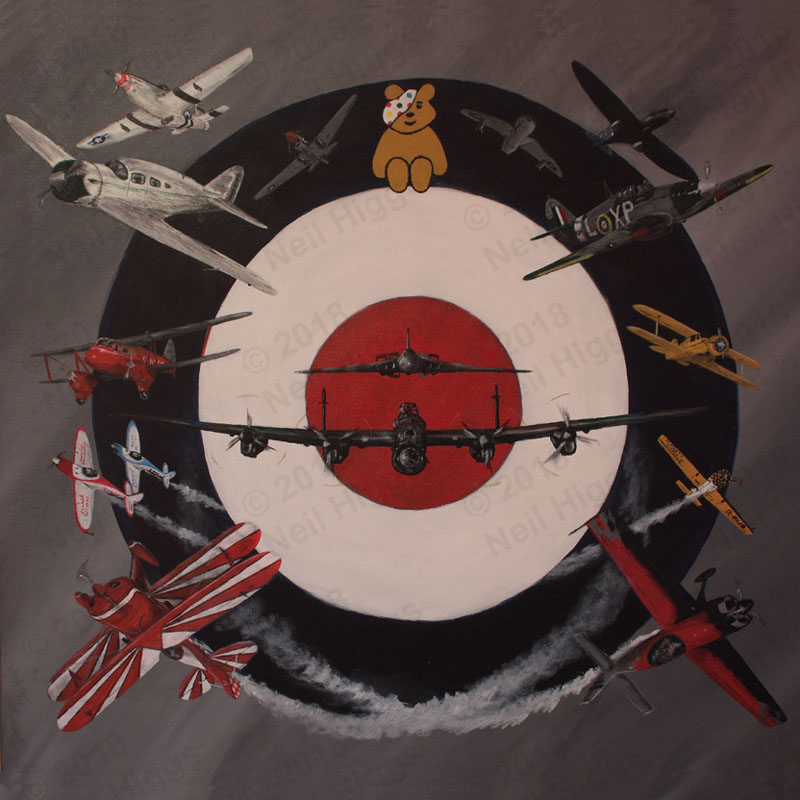Various aircraft types